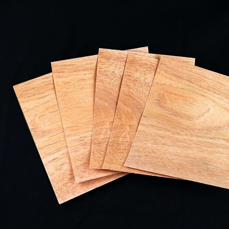 Cigar Humidor Box Spanish Cedar 5Pcs Wood Paper Veneer Cigarette Cases Accessory