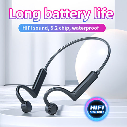Bone Conduction Headphones Bluetooth 5.1 Earbuds Outdoor Sport Wireless Headset