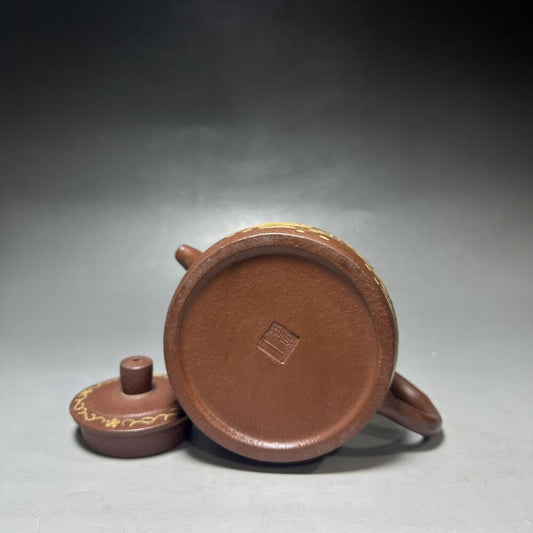 vintage chinese yixing purple clay teapot zisha ceremony teaware collection rare