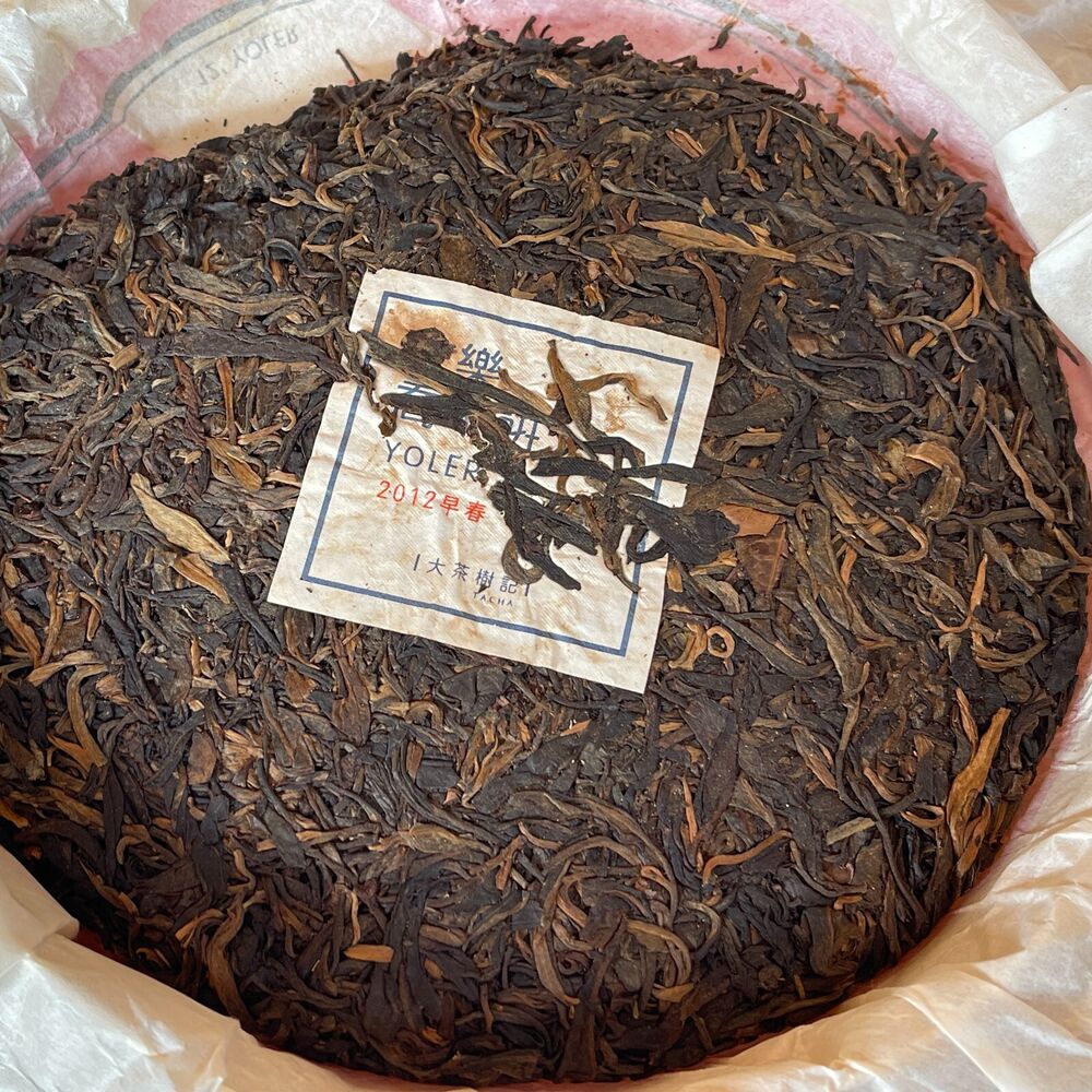 Pu-erh tea,2012,The Great Tea Tree,攸樂 Euler,399g,Raw