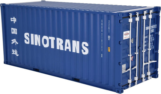 1:20 SINOTRANS 20GP Shipping Container Model Gray Abs Resin Toy Decoration Gift