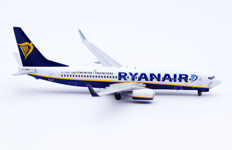 1:200 JC Wings RYANAIR BOEING B737-800 Passenger Airplane Diecast Aircraft Model