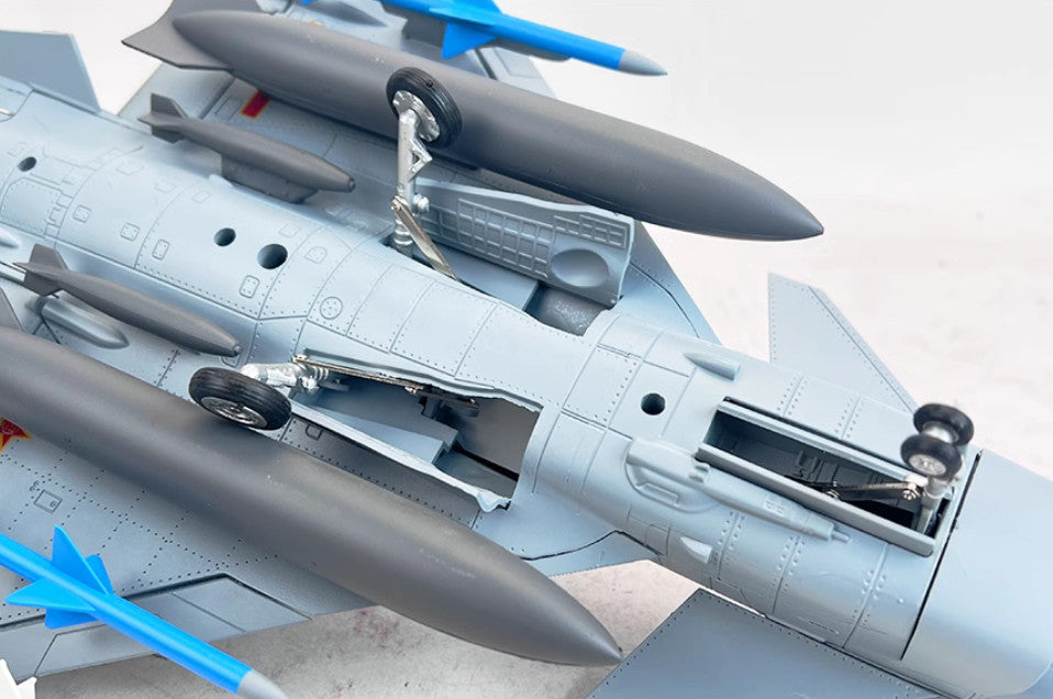 1:30 46CM China Air Force J-10C Fighter Plane Diecast Military Aircraft Model
