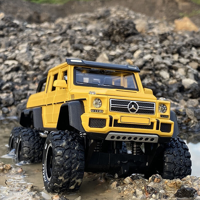 1:28 Mercedes Benz G63 G65 Diecast Model Car Pickup Truck Vehicle Toy Gift 6*6