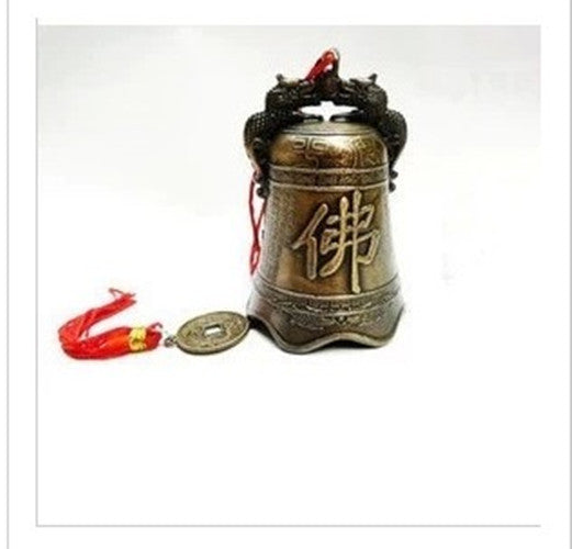 Collectibles Old Tibetan Buddhism Temple Copper handmade Bells Statue small