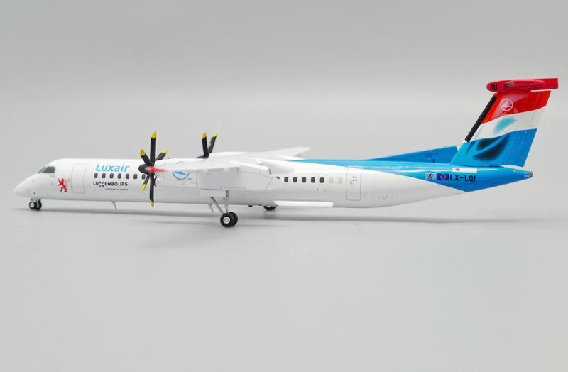 1:200 JC Wings Luxair OMBARDIER Dash 8-Q400 Airplane Diecast Aircraft Model