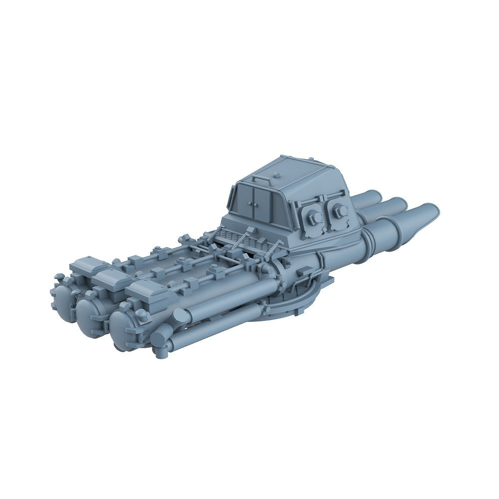 LYCG700351 1/700 Upgrade Parts German Navy Triple Mounted 533mm Torpedo Tubes