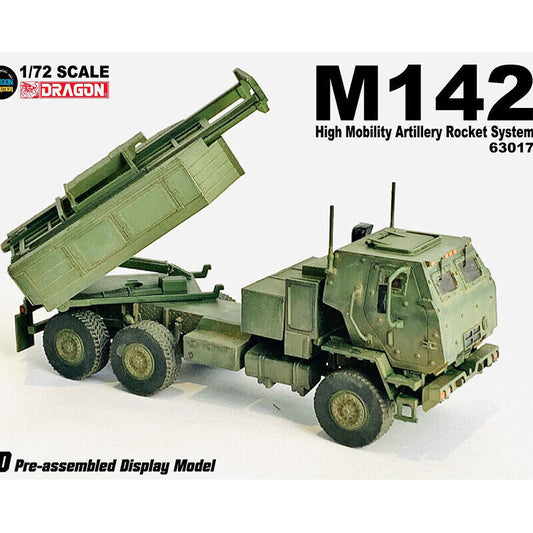 Dragon 63017 1/72 U.S Army M142 Hymas High Mobility Rocket Finished Model