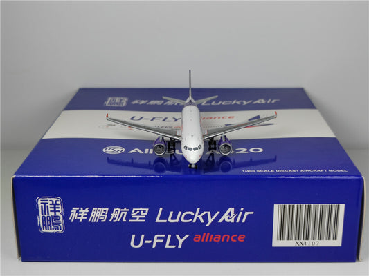 1:400 JC Wings LUCKY AIR AIRBUS A320 Passenger Airplane Diecast Aircraft Model