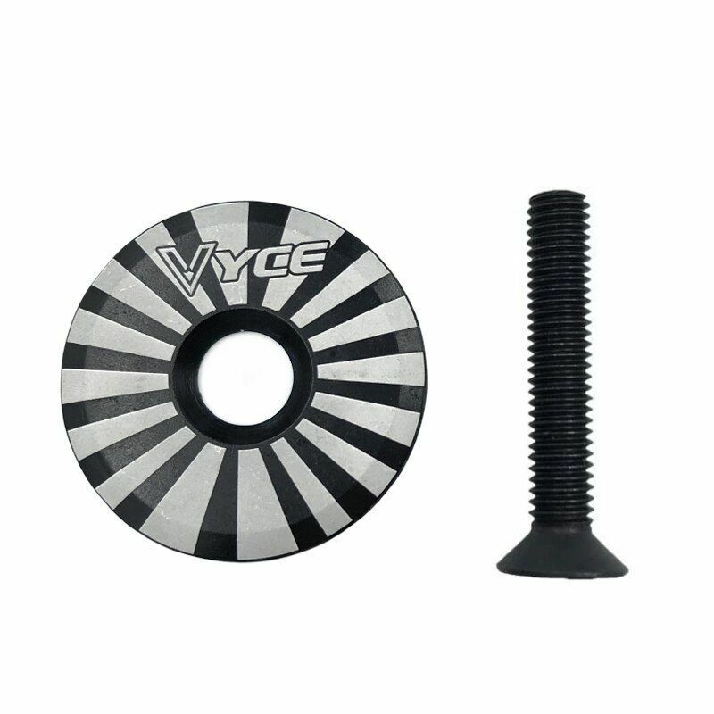 MTB Road Bike Bowl Cover Bicycle Stem Top Cap 28.6mm Fork Tube Headset Cycling