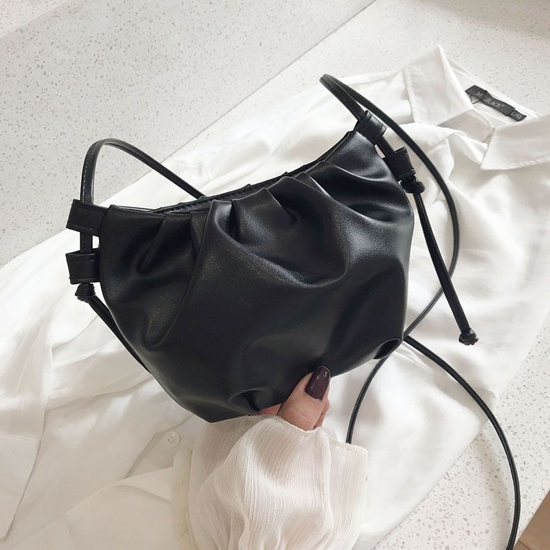Shoulder Bag Fashion Messenger Bag Mini Cloud Purse Single Strap Handbags Zipper