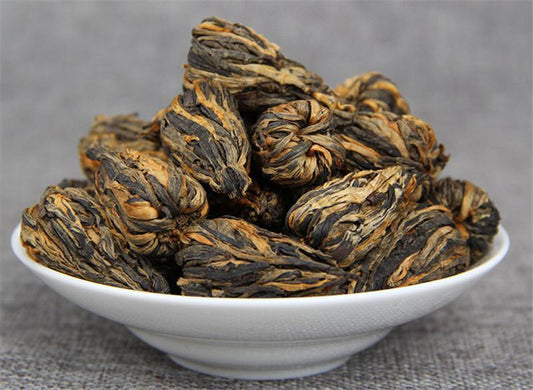 Yunnan Dianhong Black Tea 60g Small Pagoda Puer Tea Canned Pack Handmade Red Tea