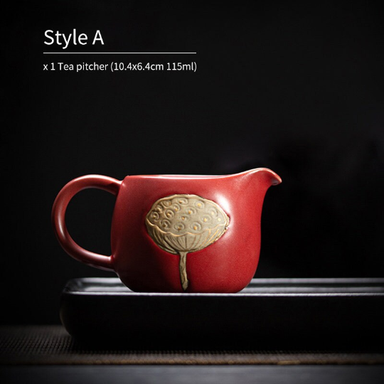 Lotus Ceramic Tea Pitchers Creative Fair Cup 115ml