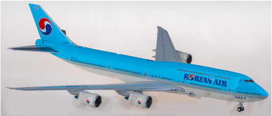 38CM 1:200 SQ Wings Korean Air Boeing 747-8 Passenger Airplane Diecast Model