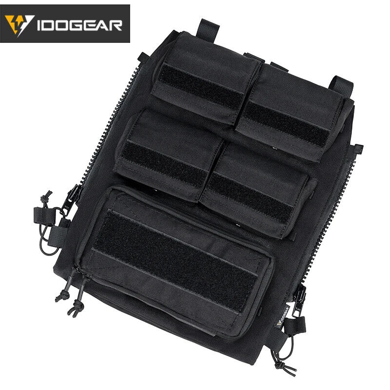 Tactical Pouch Bag Zip On Panel Modular Backpack Pouch