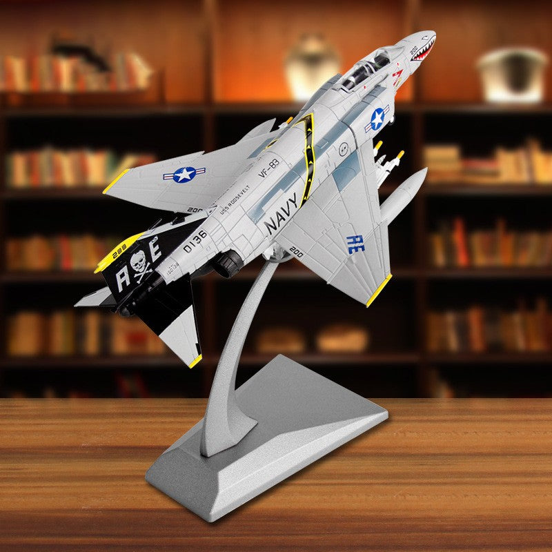 1/100 America F-4C Ghost Aircraft Fighter Model Military Plane Collection/Decor