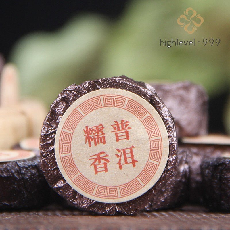 500g Ripe Pu'er Yunnan Glutinous Aroma Mini Loose Compressed Tuocha Tea