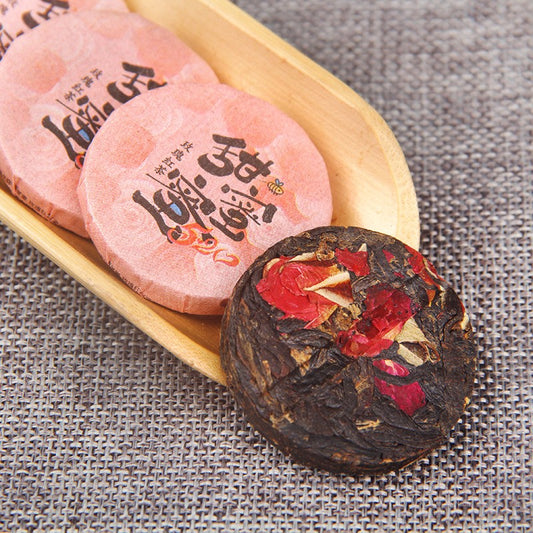 500g Rose Black Tea small Tuo Tea Cake Yunnan Dian black tea Sweet Honey