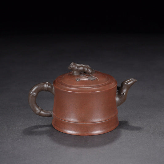 Chinese Yixing Zisha Clay Handmade Exquisite Teapot (松竹梅 底款:汪寅仙)