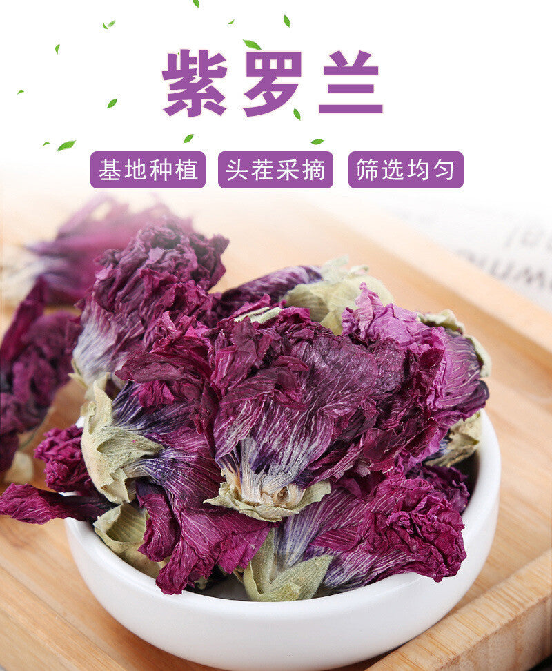 Violet Dried Hibiscus Flower Bulk Violet Herbal Tea 500g