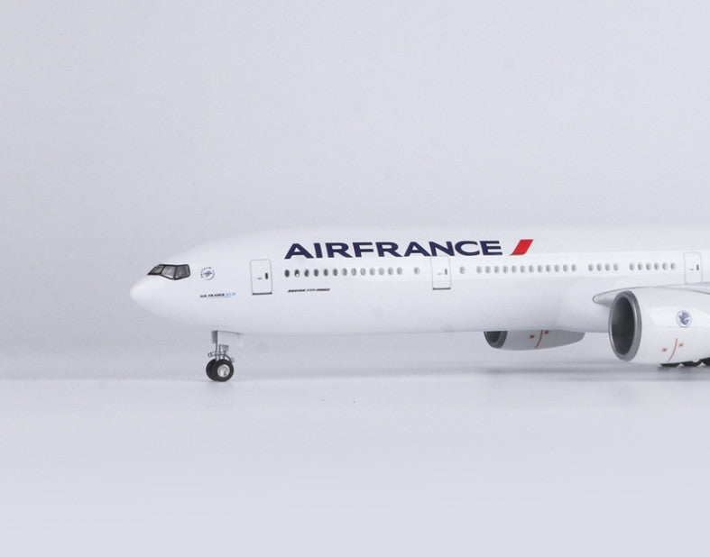 1:157 47CM AIR FRANCE BOEING 777-300ER Plane Landing Gear Resin Aircraft Model