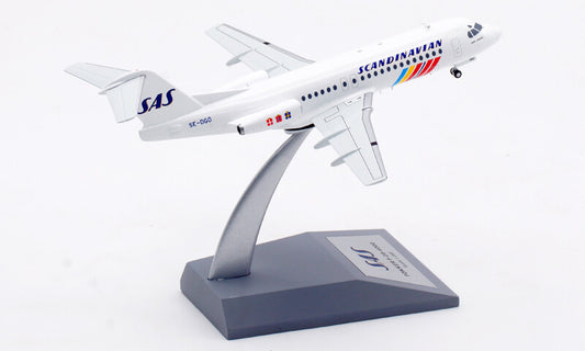 1:200 InFlight SAS Fokker F-28-4000 Passenger Airplane Diecast Aircraft Model