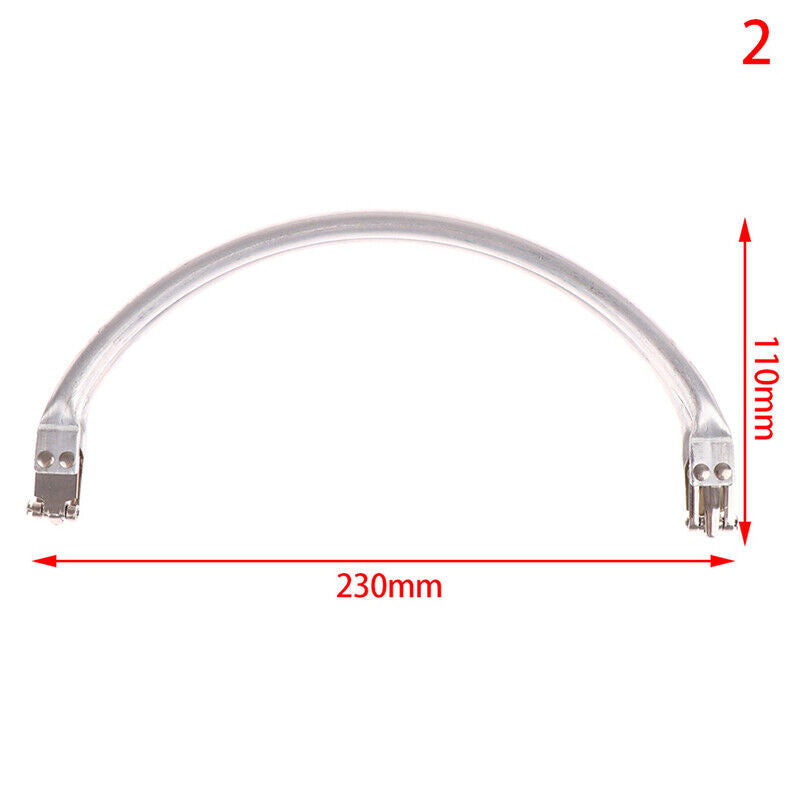 Cloud Doctor Purse Frame Metal Aluminium Tube Frame Bag Handle Clutch Bag Par JL
