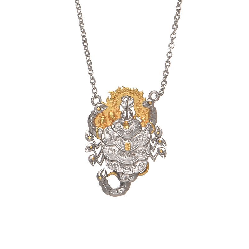 Small Scorpion Pendant Necklace Pendant for Men Women's Accessories