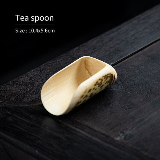Natural Bamboo Tea Spoon Bamboo Scoop Tea Accessories