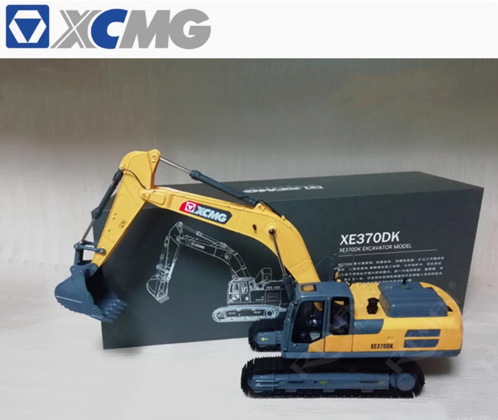 1:30 38CM XGMG XE370DK Excavator Construction Machinery Equipment Diecast Model
