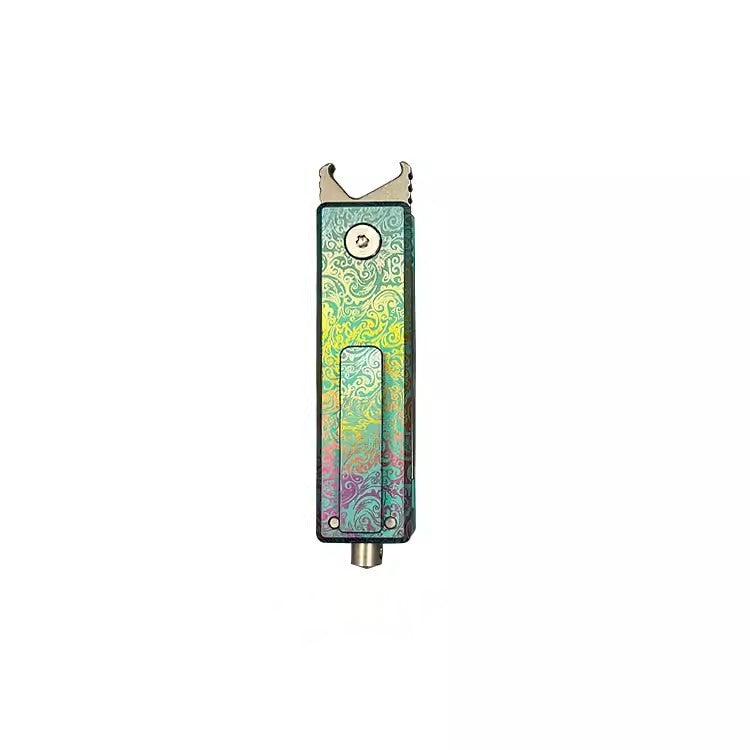 Titanium Pocket Small Knife Key Chain Pendants Folding Knife Bottle Opener Gift
