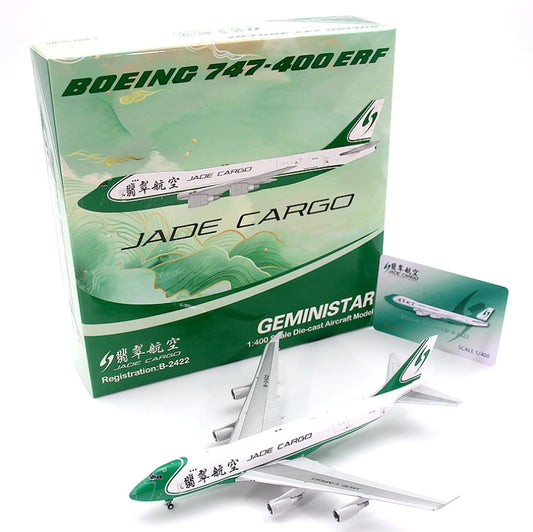 1/400 Jade Airlines Boeing B747-400ERF B-2422 Aircraft Model