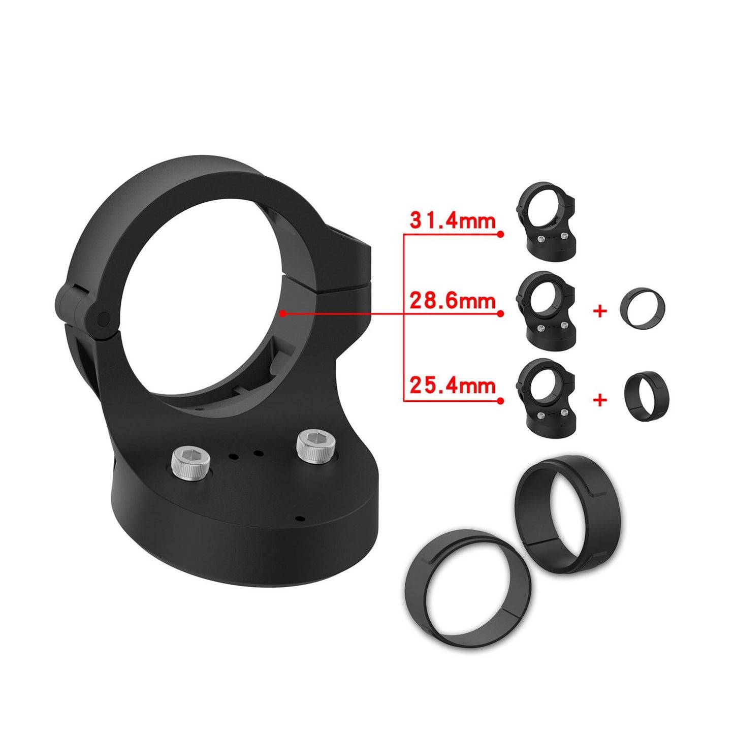 For Garmin Varia/Edge 1040/1030 Mountain Bike Mount Stand Tail Light Bracket