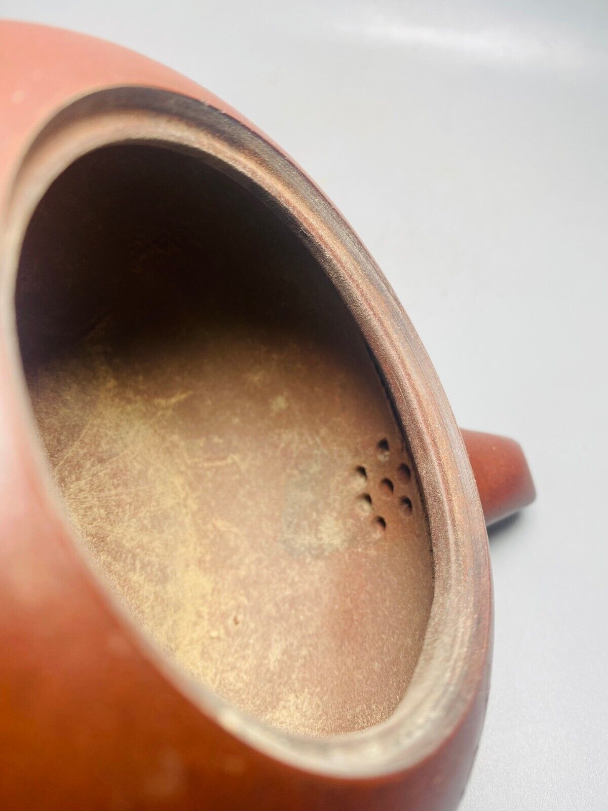 Chinese Yixing Zisha Clay Handmade Exquisite Teapot (厚德载福 底款:徐汉棠)