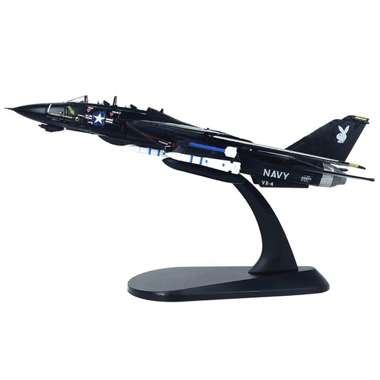 1:100 Scale American F14 Tomcat Alloy Fighter VX-4 Model Airplane Ornaments