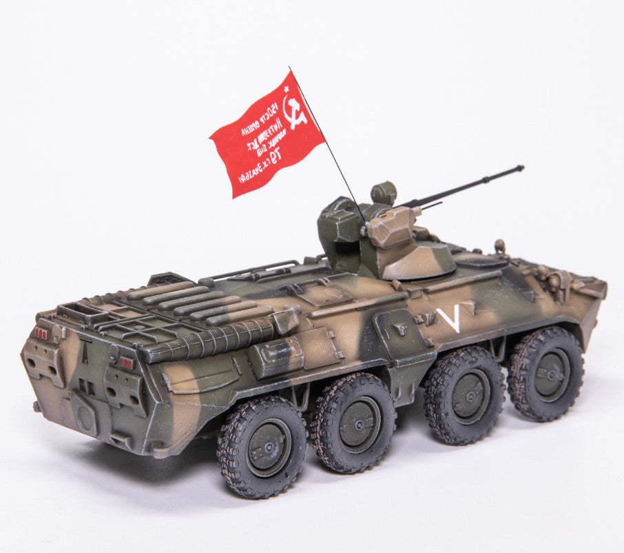 1:72 ARTISAN BTR80A Armored Vehicle Plastic Diecast Military Armor Model