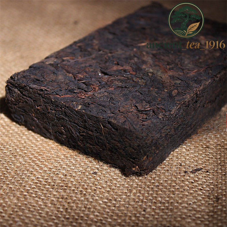 Ripe Pu Erh Tea Brick Yunnan Aged Shu Pu erh Ancient Tree Tea 250g