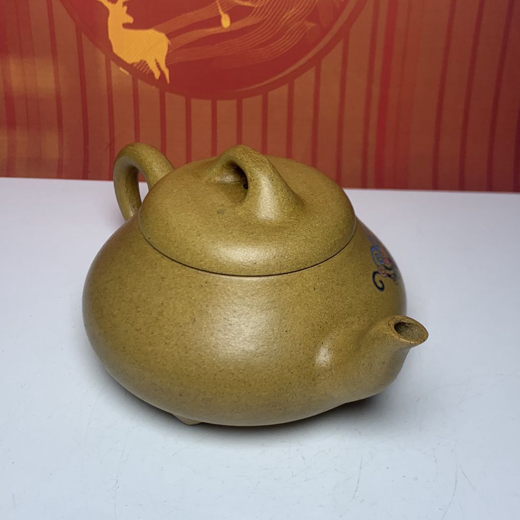 Vintage Chinese Yixing Purple Clay Teapot Zisha Ceremony Fashion Gift Teaware