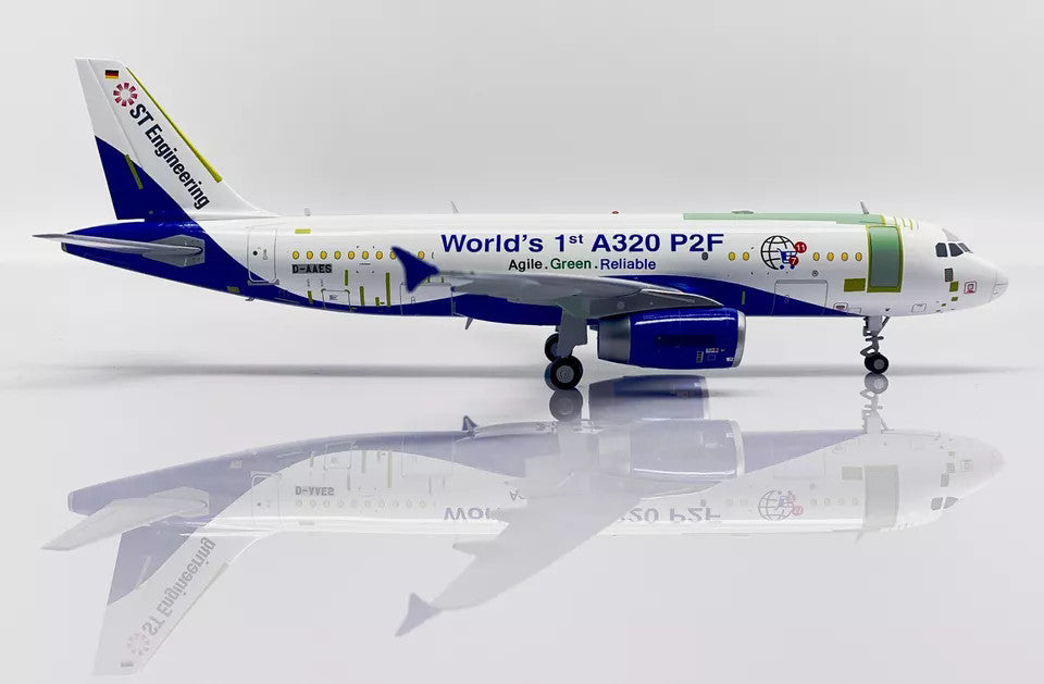 1:200 JC Wings World's 1st AIRBUS A320 P2F Airplane Diecast Aircraft Plane Model