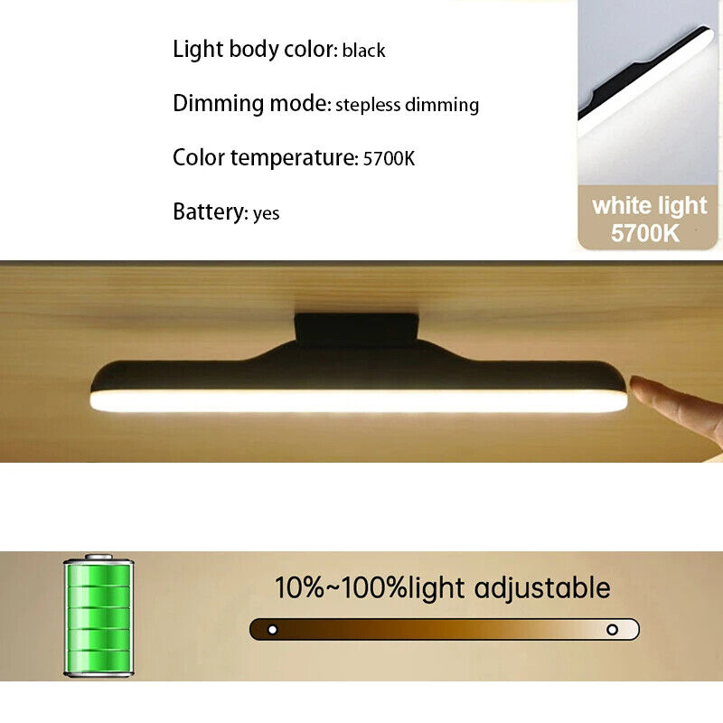 LED Makeup Lamp USB Eye Protection Rechargeable Portable Hanging Magnetic Lights