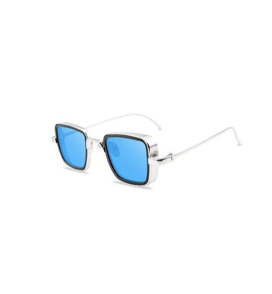 Vintage Steampunk Sunglasses Men Retro Metal Square Eyewear Trendy Women Shades