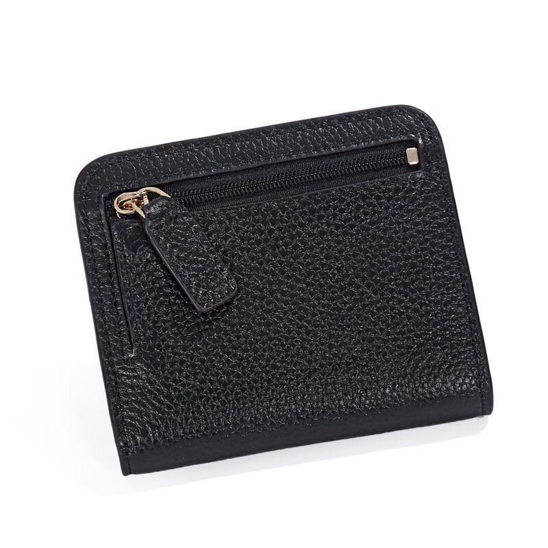 Fashion Leather Wallet Mini Purse Small Pouch Coin Pocket Zipper 10.5*9*1CM 1 PC