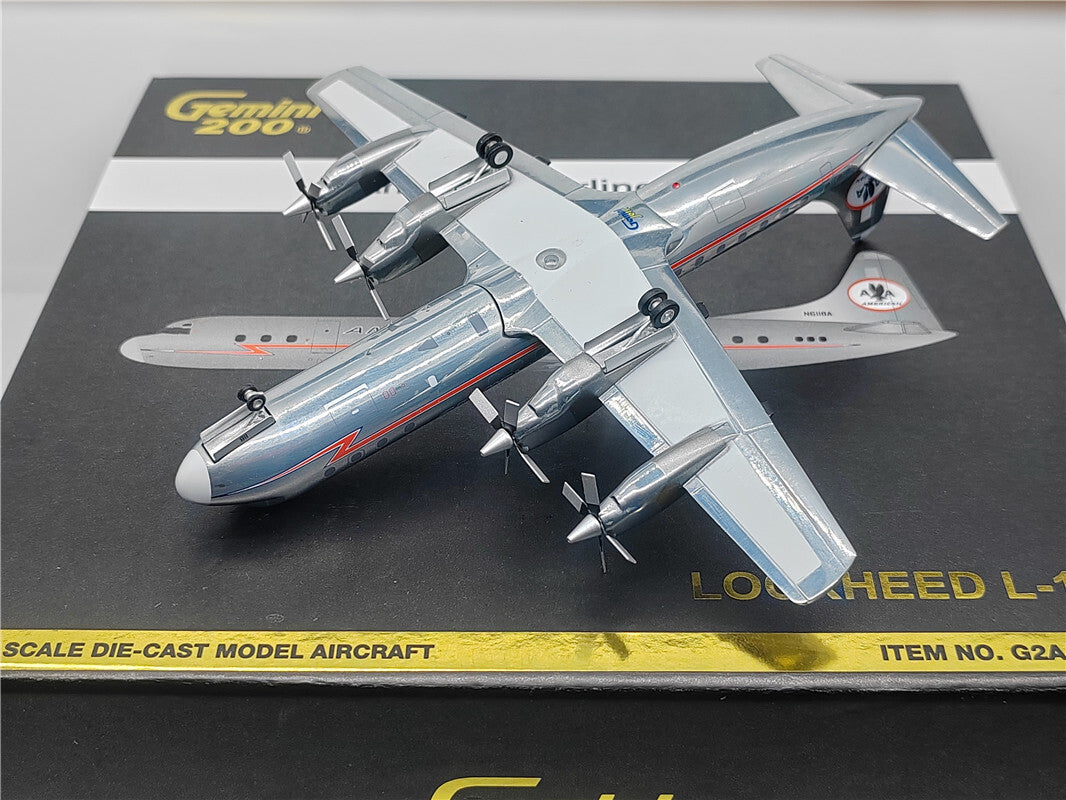 1:200 Geminijets American Airline LOCKHEED L-188A Plane Diecast Aircraft Model