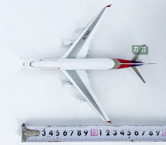 1:400 NG Lite ASIANA CARGO B747-400 HL7428 Passenger Airplane Diecast Model