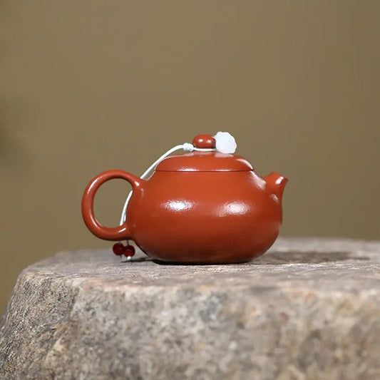 Chinese Yixing Zisha Tea Set Handmade Purple Clay Teapot Small Capacity Kettle