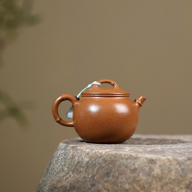 Authentic Yixing Zisha Jiangpo Clay Tea Pot 7 Infuser Holes Master Handmade Pot