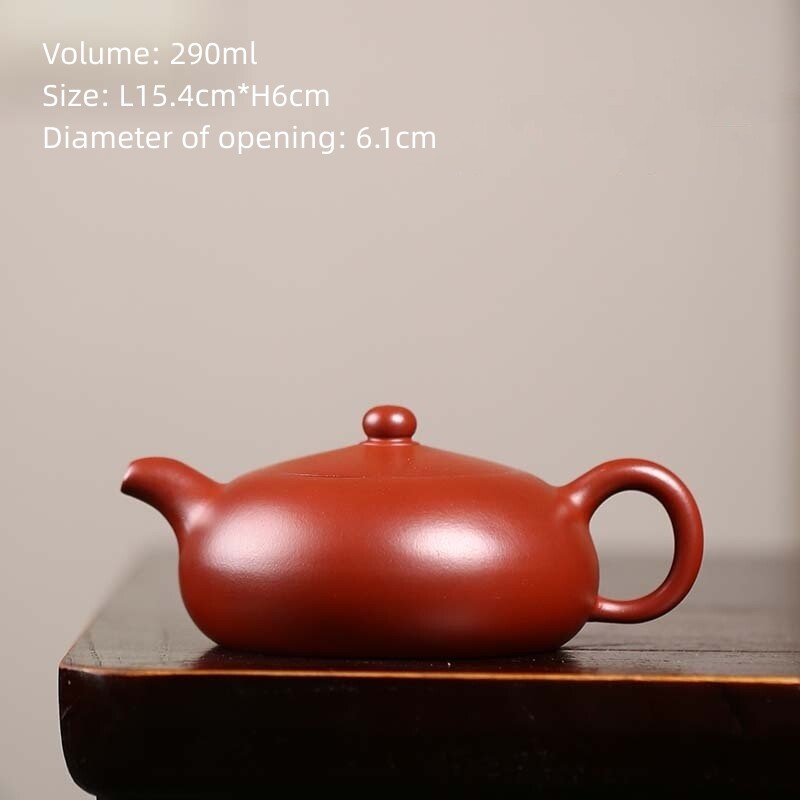 Chinese Kungfu Tea Pot Handmade Dahongpao Clay Real Yixing Zisha Pot Marked New