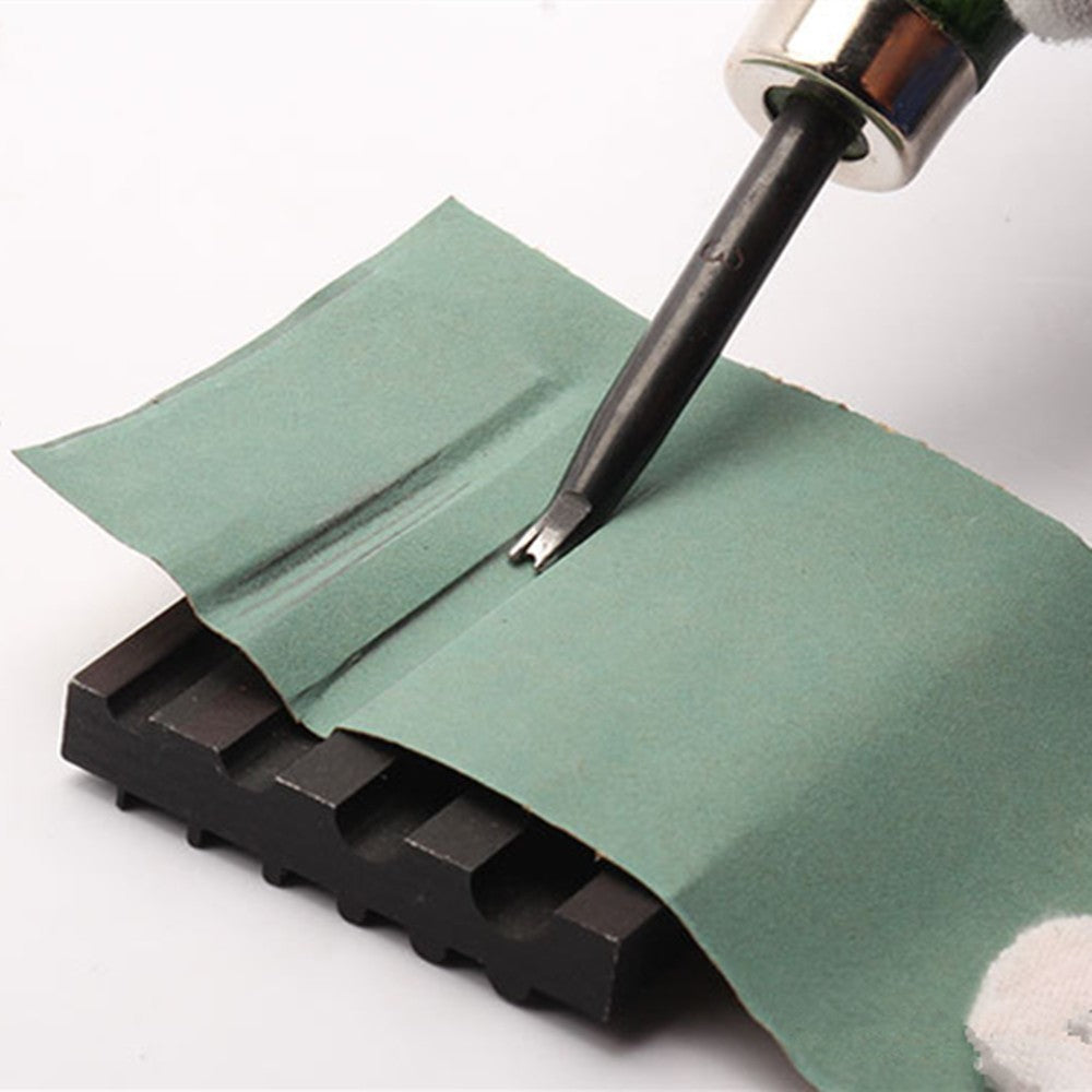 Double Side Repair Tool Cutting Leather Thinner Edge Skiving Tool Leathercraft k