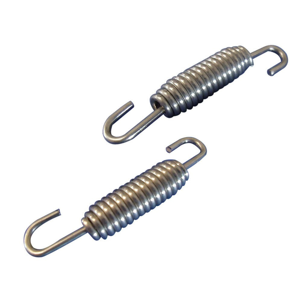 4 Pieces 55mm Exhaust spring Pipe Muffler Springs Swivel 55mm Motorcycle F