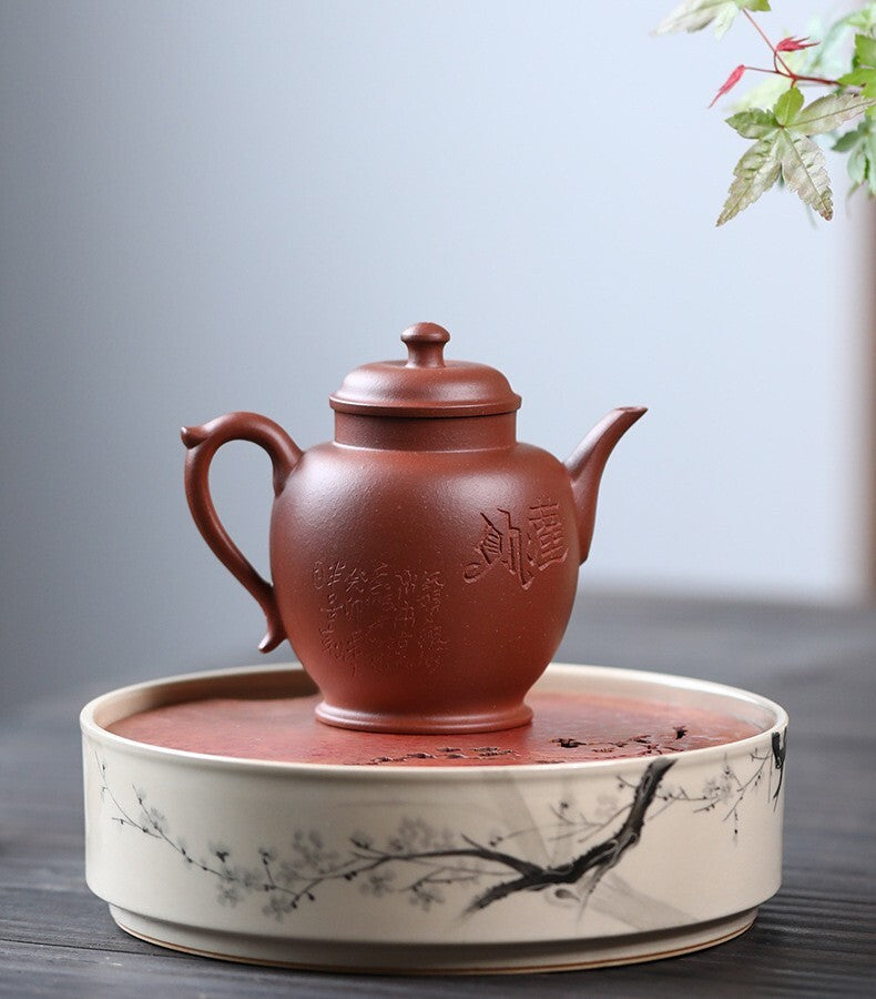 170cc chinese Yixing Handmade Zisha teapot Purple clay Gong Deng GongFu Tea Pot